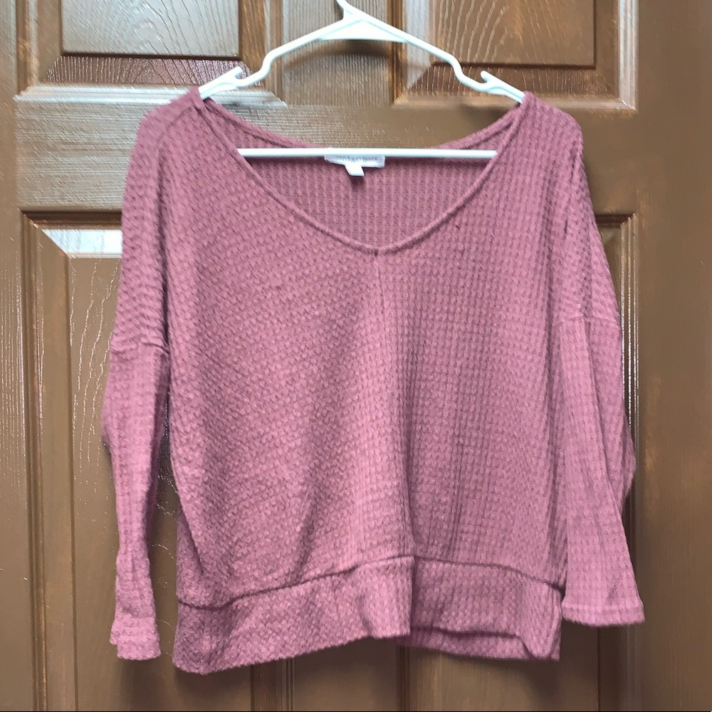 Very cute small purple sweater